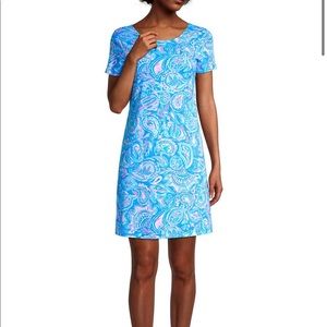 Nwt Lilly Pulitzer kimi swing dress size large in Zanzibar Bluefish Kiss